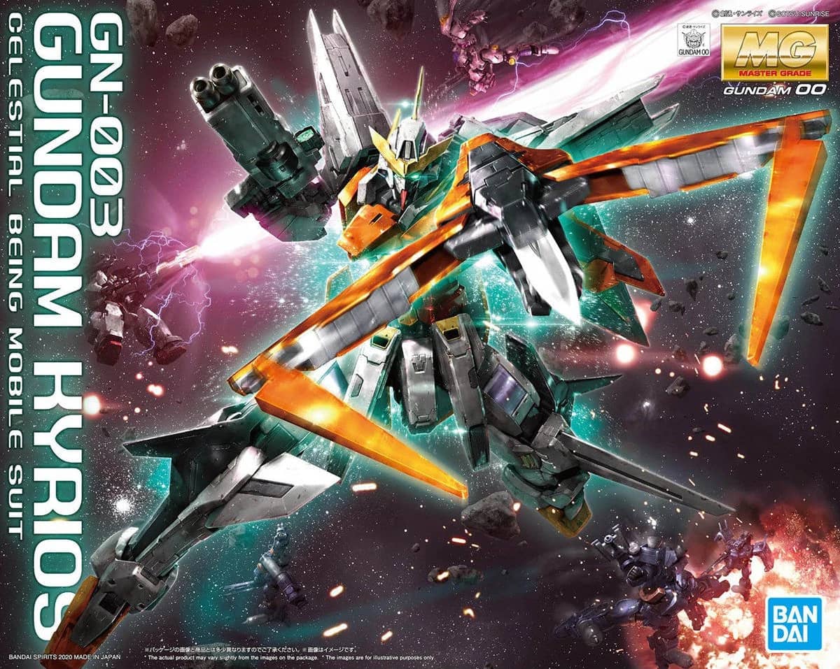 MG 1/100 The Gundam Base Limited Gundam Kyrios [Clear Color]