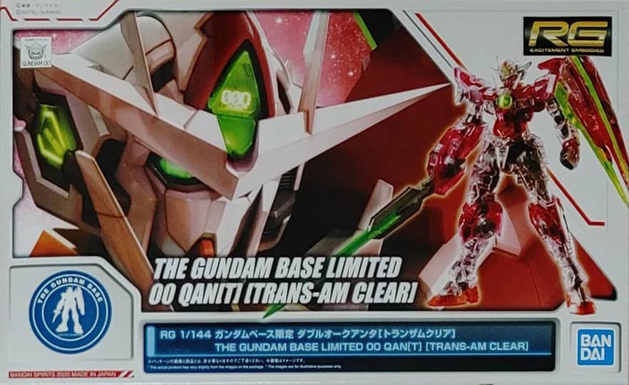 RG 1/144 00 Qan[T] Trans-Am Clear Ver.