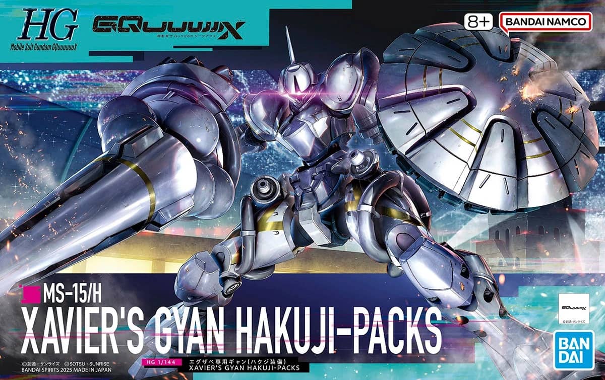 HG 1/144 MS-15/H Xavier's Gyan (Hakuji Packs)