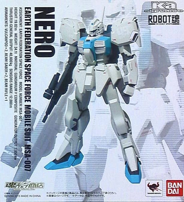 ROBOT Spirits (Ka signature) <SIDE MS> MSA-007 Nero