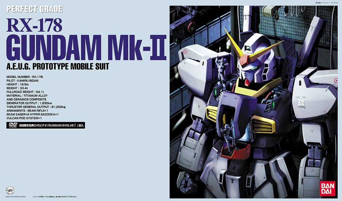 PG 1/60 RX-178 Gundam Mk-II (AEUG)