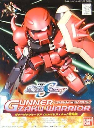 SD Gundam BB Senshi 281 ZGMF-1000/A1 Gunner ZAKU Warrior (Lunamaria Hawke Custom)