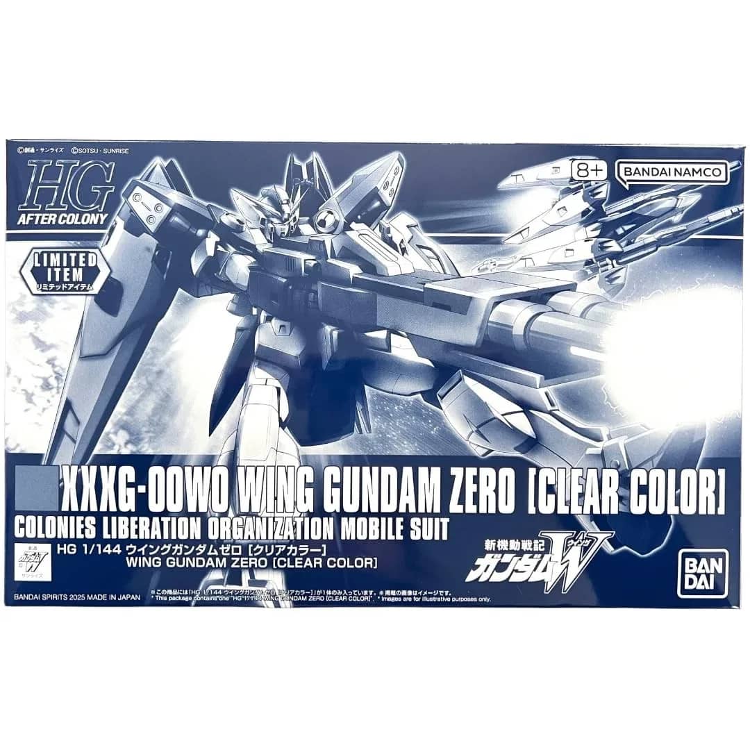 HGAC 1/144 Wing Gundam Zero [Solid Clear]