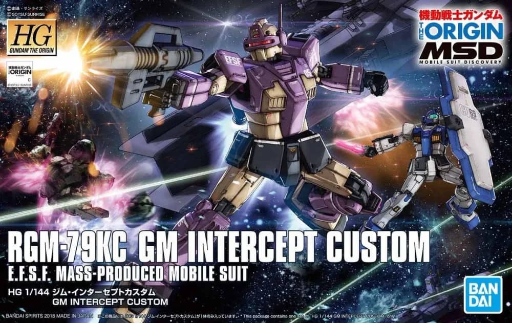 HGGTO RGM-79KC GM Intercept Custom