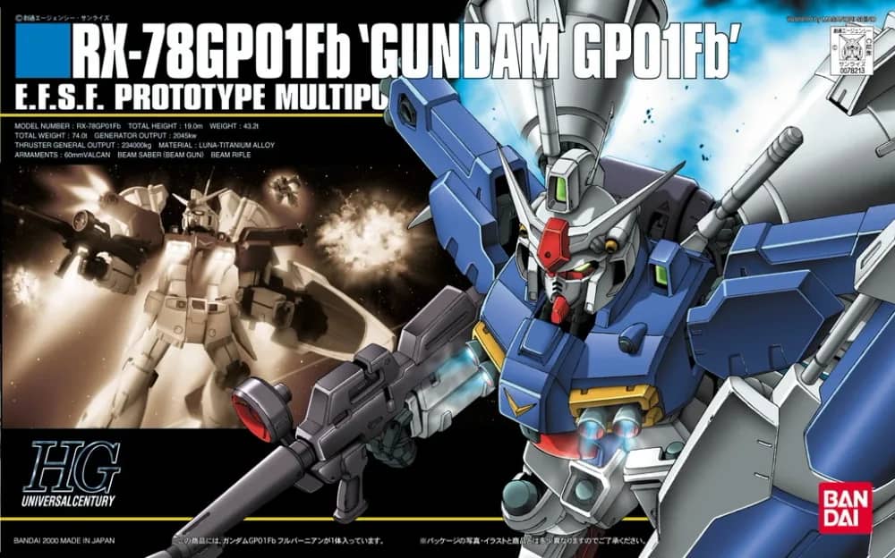 HGUC RX-78GP01-Fb Gundam "Zephyranthes" Full Burnern