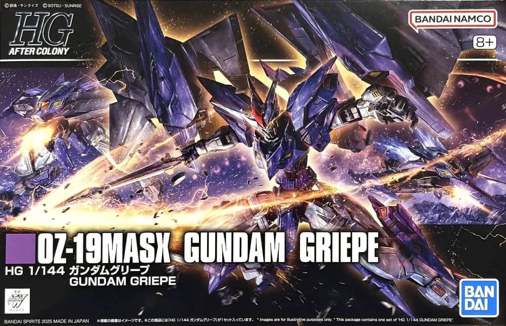 HG 1/144 OZ-19MASX Gundam Griepe