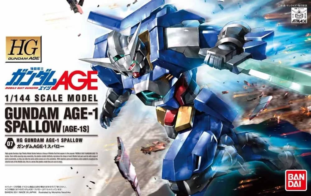 HGAGE AGE-1S Gundam AGE-1 Spallow