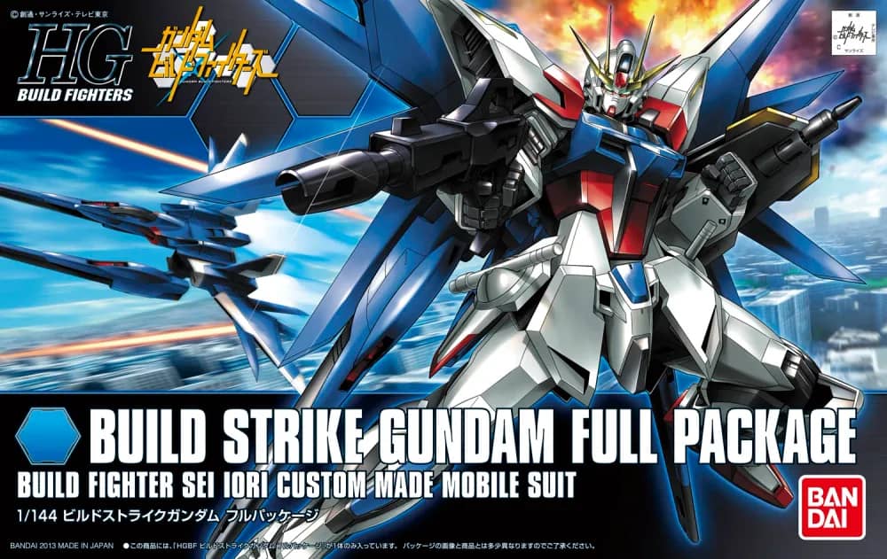 HGBF GAT-X105B/FP Build Strike Gundam Full Package