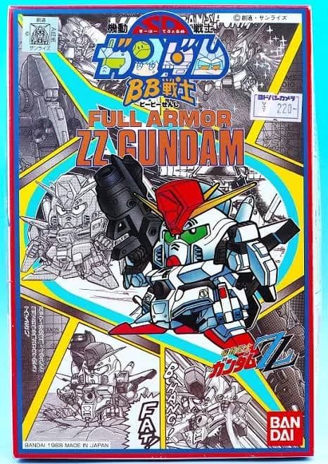 BB Senshi No. 19 Full Armor ZZ Gundam