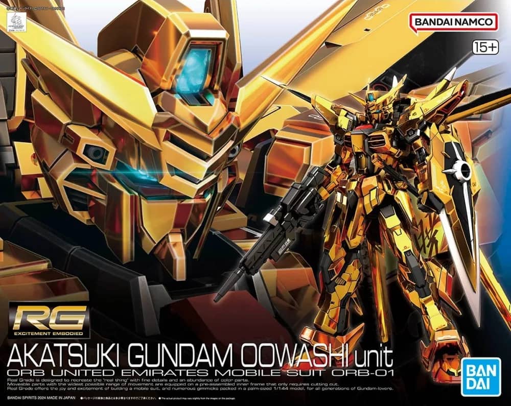 RG ORB-01 Oowashi Akatsuki Gundam