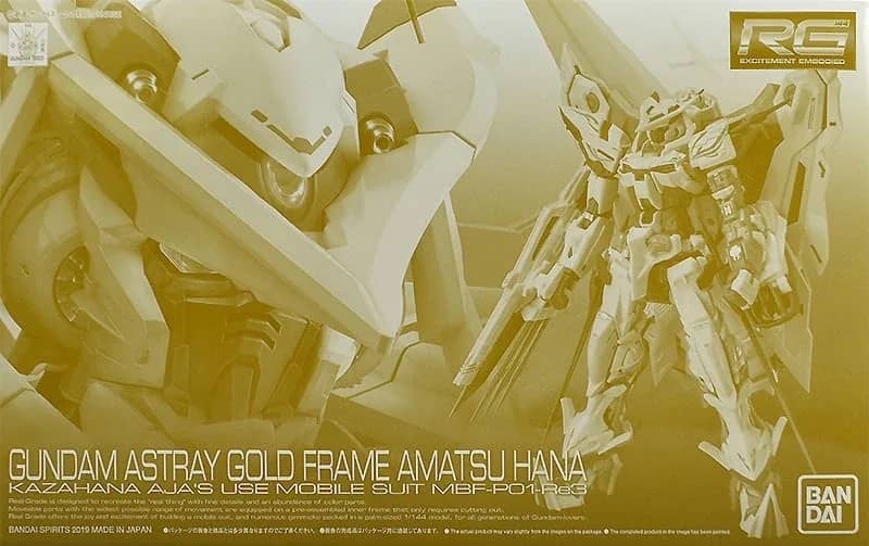 RG MBF-P01-Re3 Gundam Astray Gold Frame Amatsu Hana