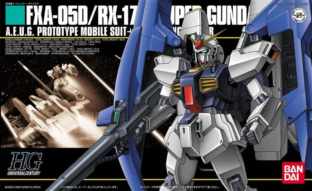 HGUC RX-178+FXA-05D Super Gundam