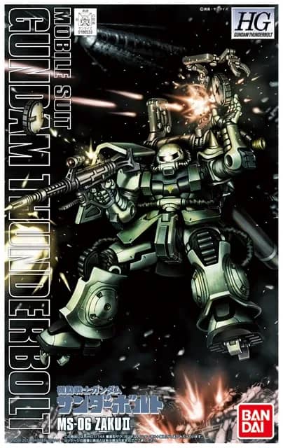 HGGT MS-06 Zaku II (Thunderbolt Ver.)
