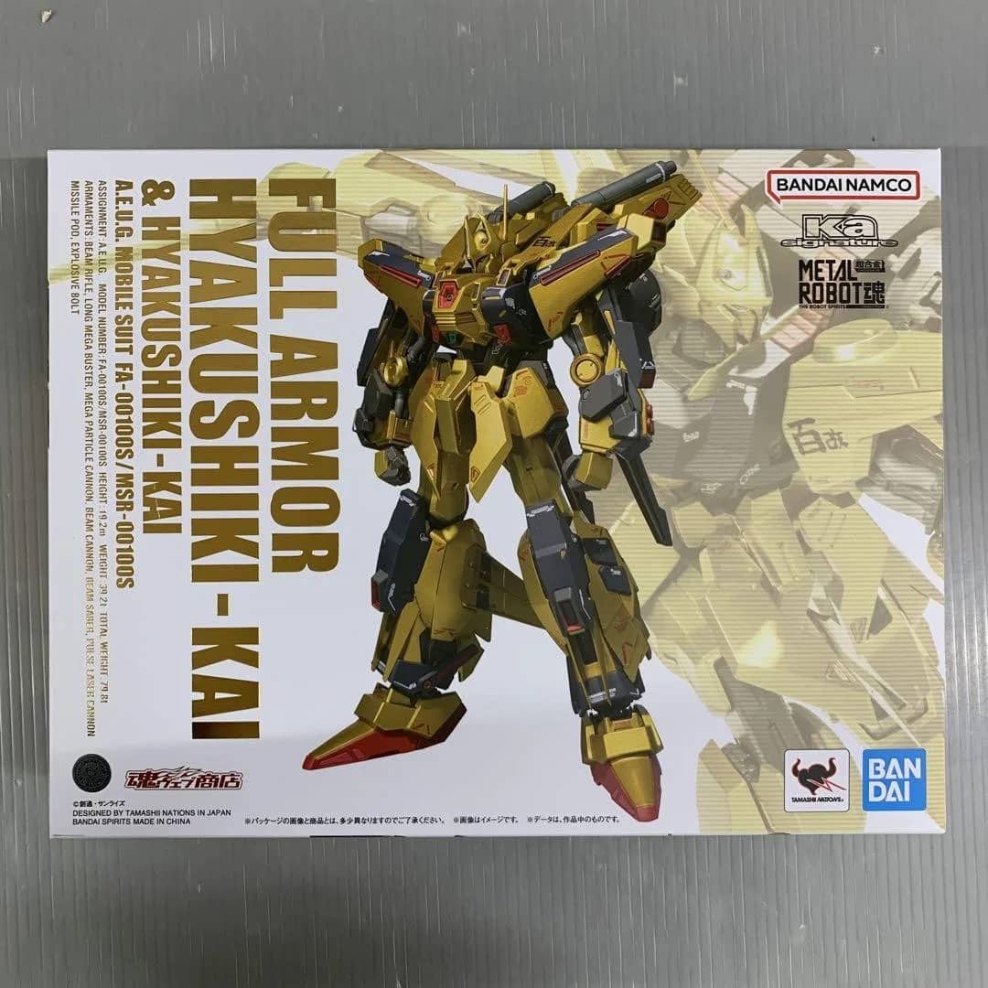 Newly added image of FA-100S Full Armor Hyaku Shiki Kai
