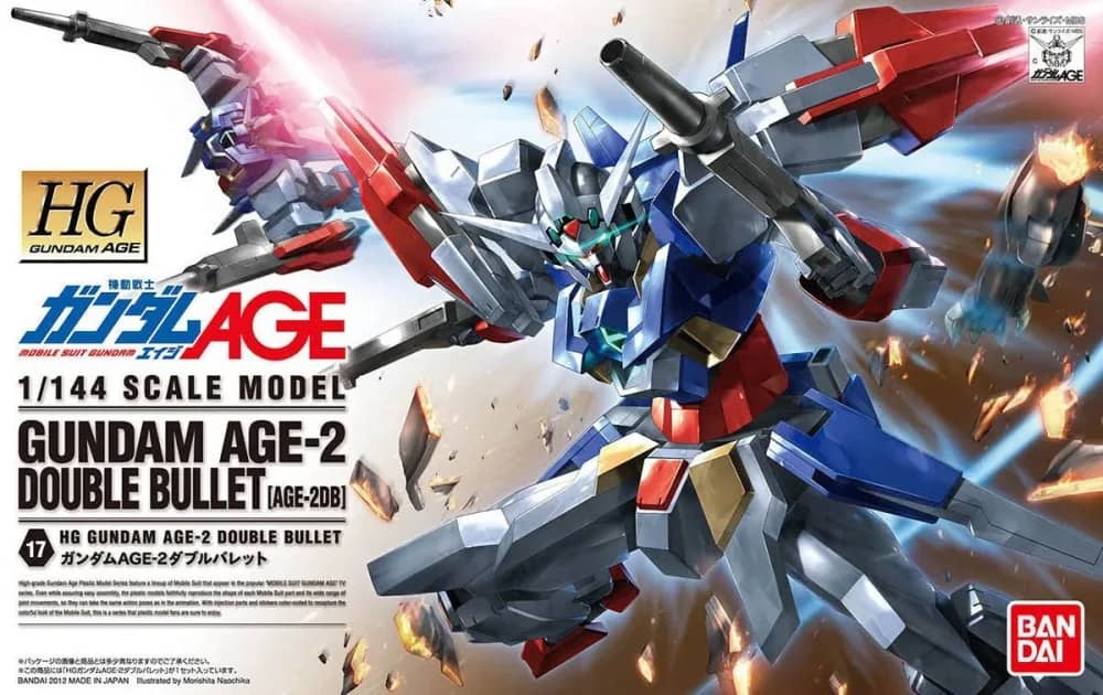 HGAGE AGE-2DB Gundam AGE-2 Double Bullet