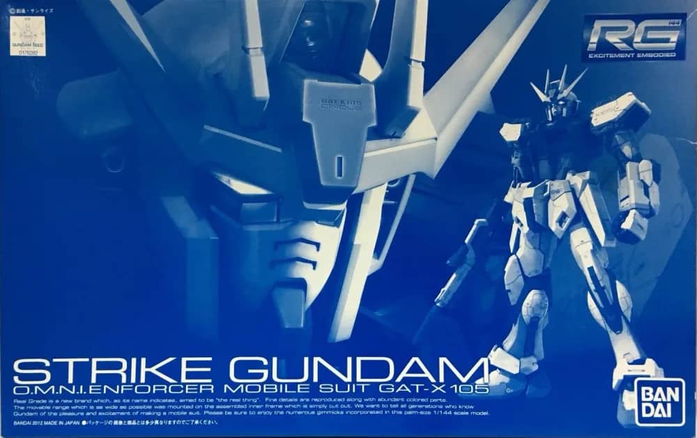 RG GAT-X105 Strike Gundam