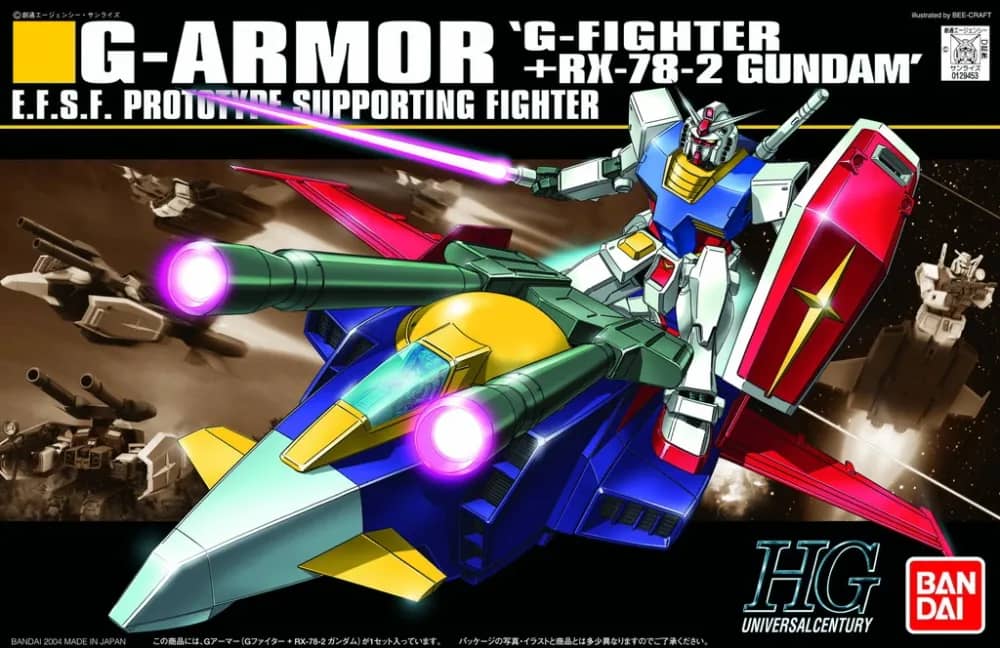 HGUC G-Armor (RX-78-2 Gundam + G-Fighter)