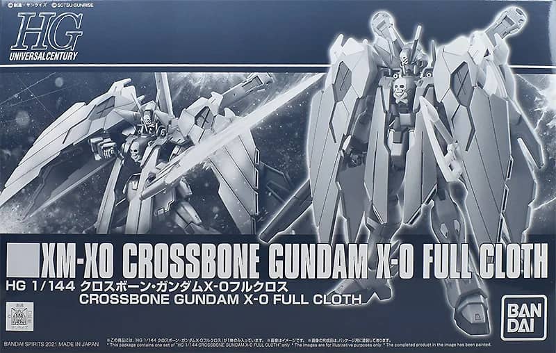 HGUC 1/144 Crossbone Gundam X-0 (FULL CLOTH)