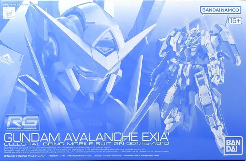 RG GN-001/hs-A01D Gundam Avalanche Exia Dash