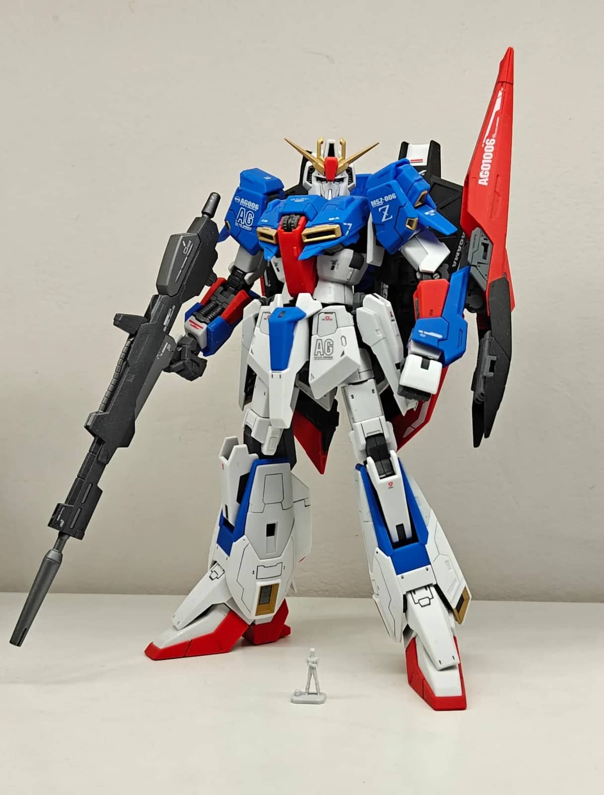 RG 1/144 MSZ-006 Zeta Gundam built by Mekrani