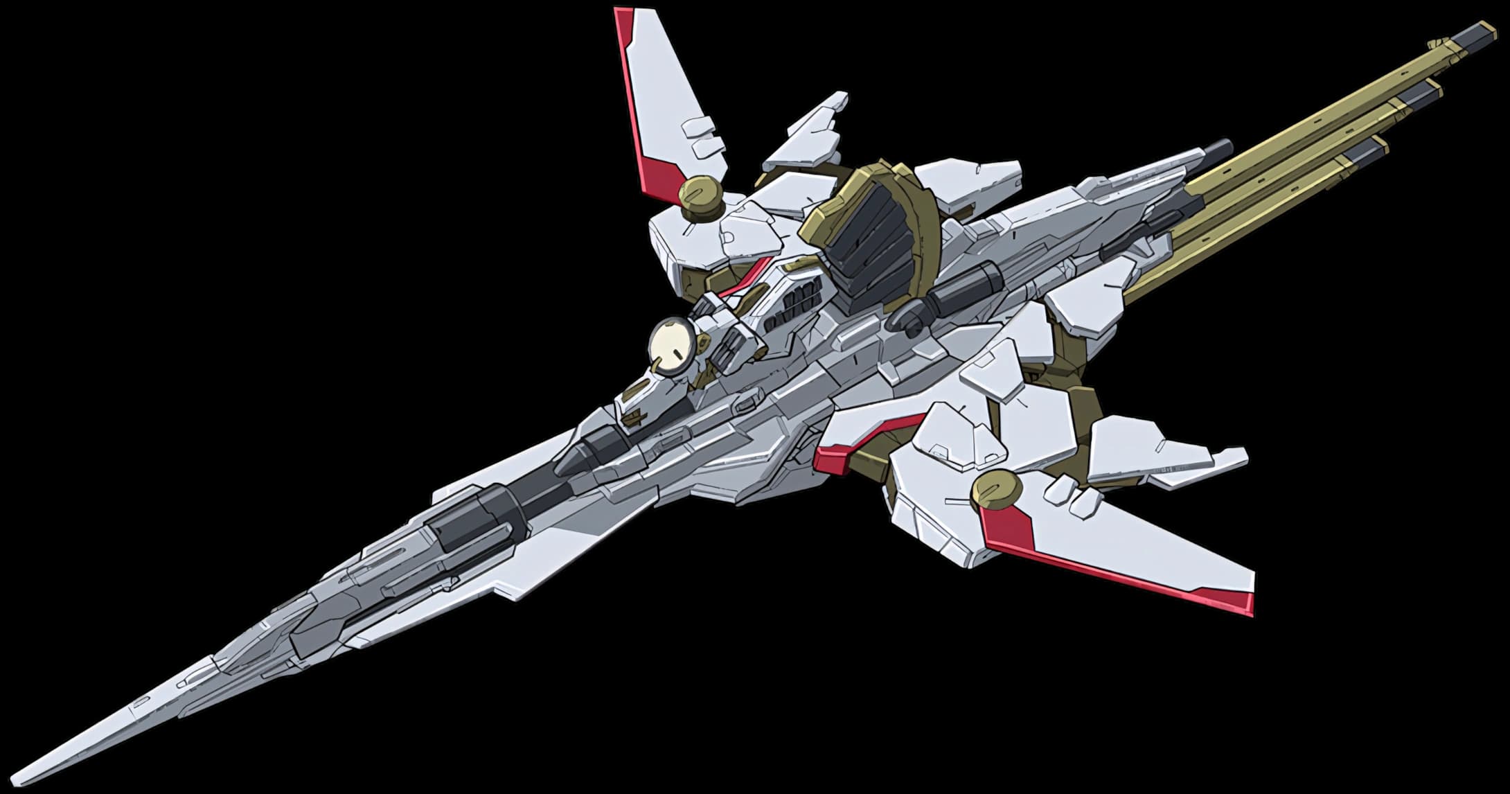 A-GXQ754/V2 Zeus Silhouette — Custom Unmanned Support Craft (Mobile Suit Gundam SEED Freedom)