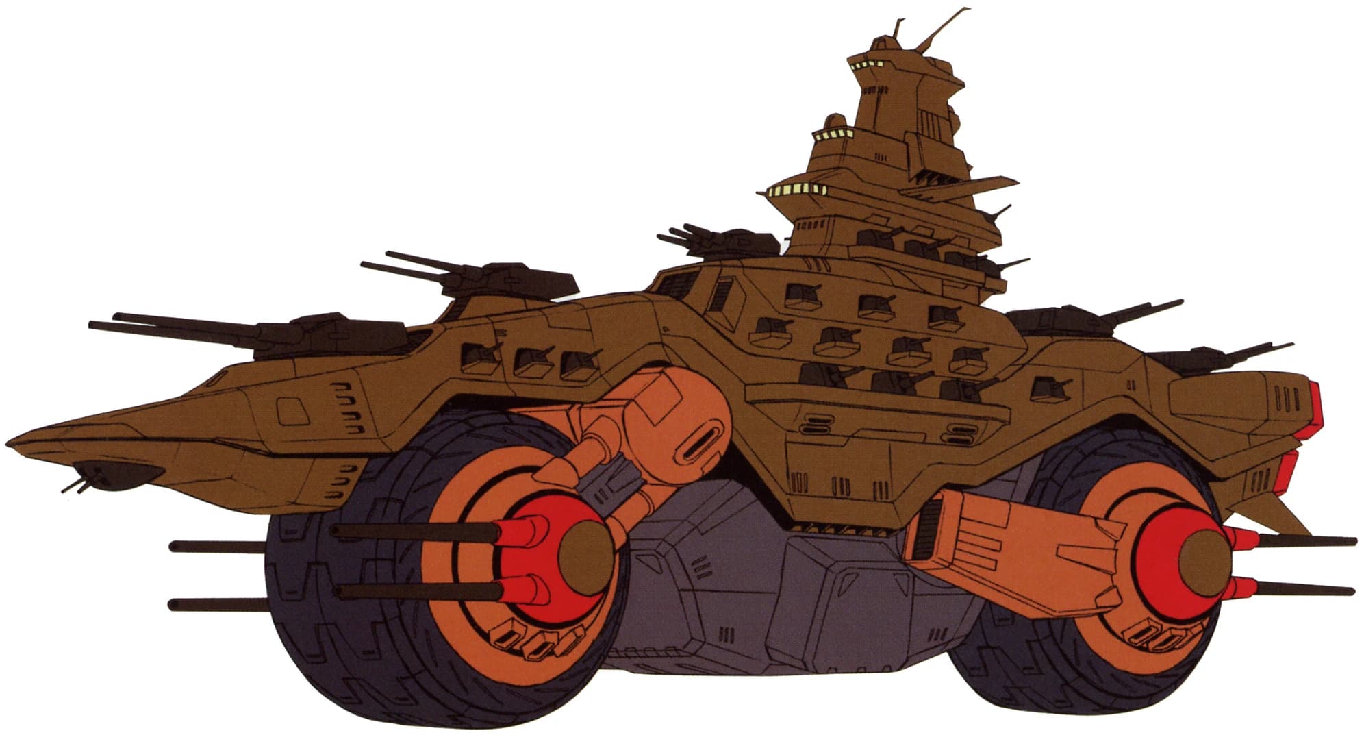 Adrastea-class — Commander-use Battleship (Mobile Suit Crossbone Gundam: Ghost)