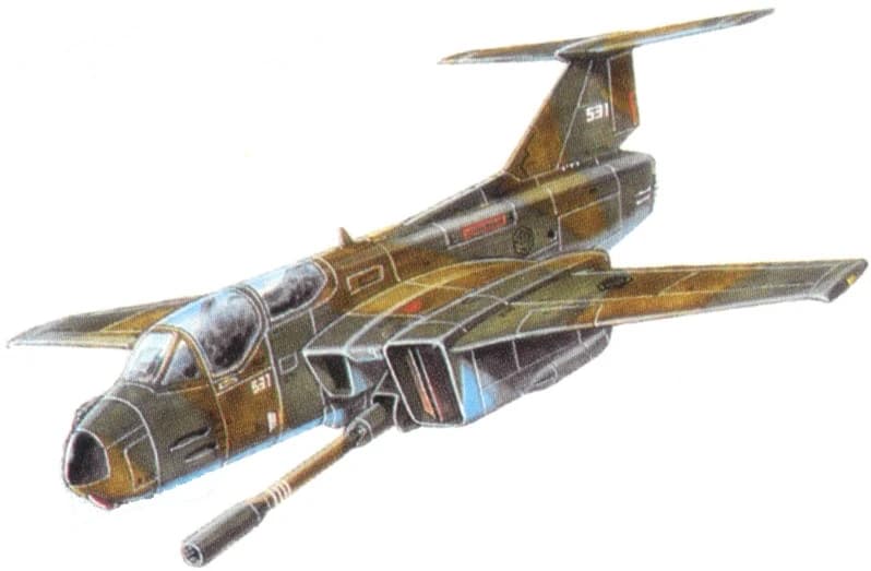 AF-01 Mongoose — Mass Production Ground Attack Atmospheric Aircraft (Mobile Suit Gundam - Burning Pursuit)