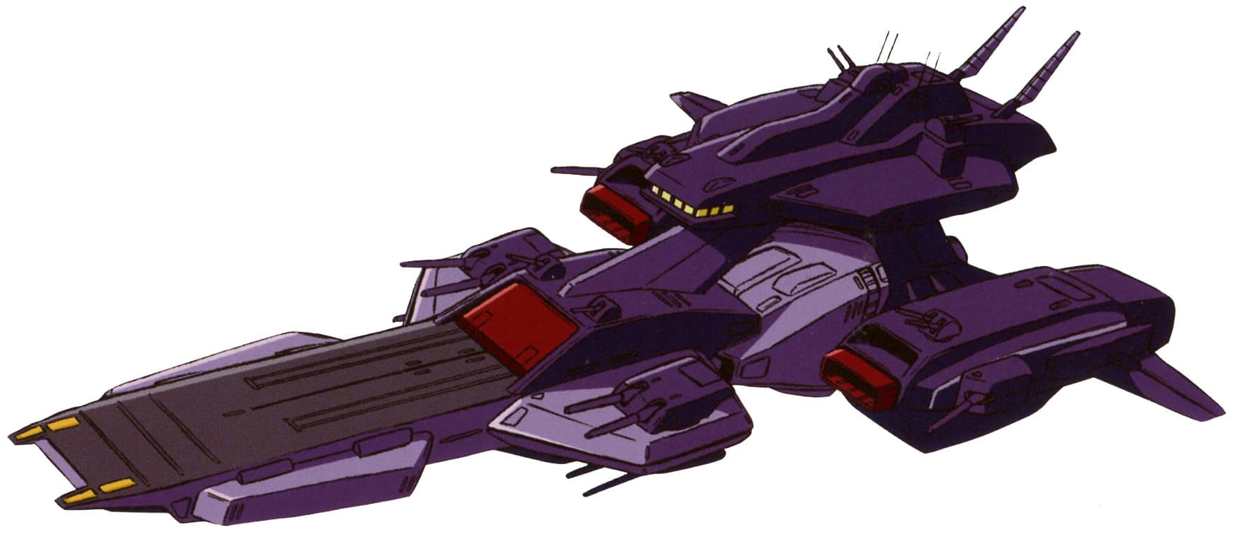 Alexandria-class — Limited Production Commander-use Space Heavy Cruiser (Mobile Suit Victory Gundam)