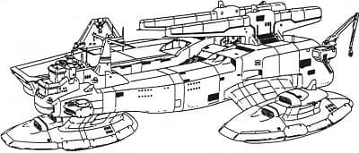 Alps-class — Ground Battleship (After War)