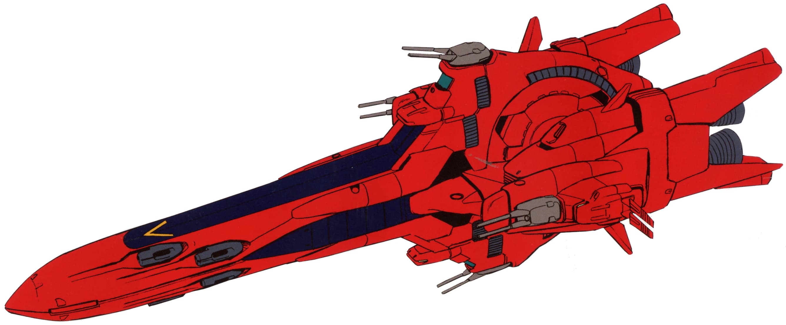 Amalthea-class — Space Battleship (Mobile Suit Victory Gundam Outside Story)