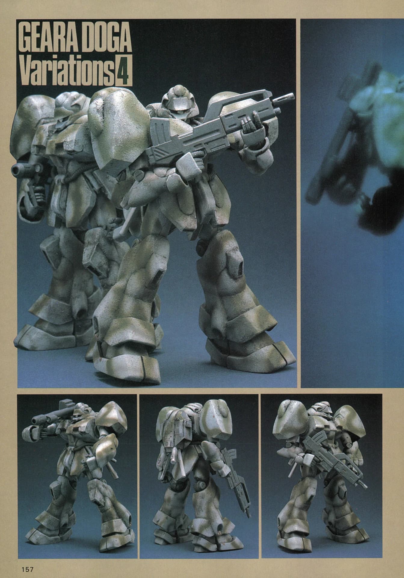 AMS-119M Marine Doga — Amphibious Mobile Suit (GEARA DOGA Variations)