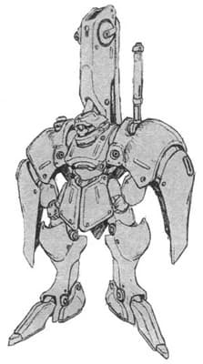 AMX-002 Gaza-B — Prototype Transformable Mobile Suit (Under the Gundam: Double-Fake)