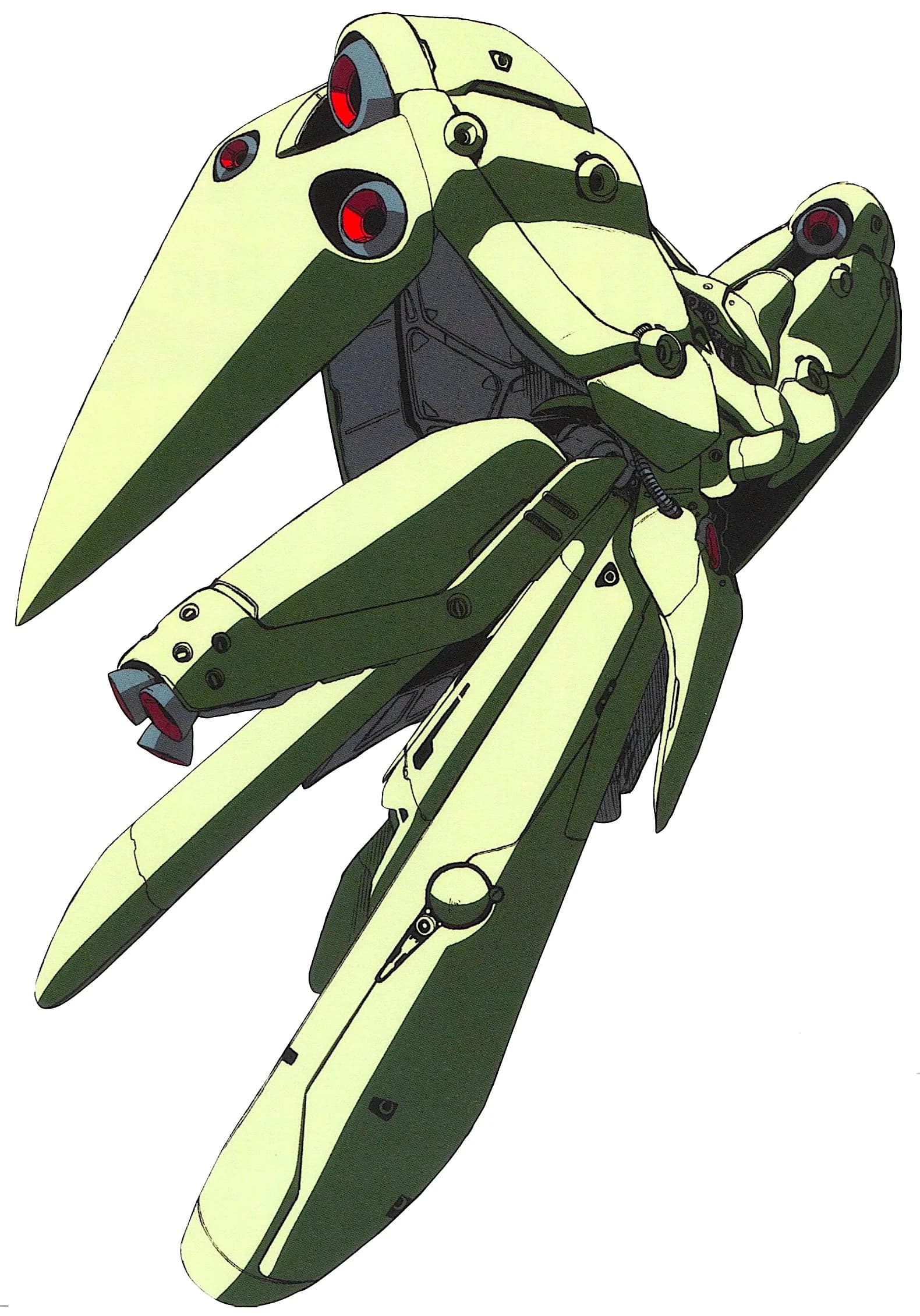 AMX-002 Neue Ziel — Prototype Attack-Use Space Mobile Armor (Gundam: The Battle Master)