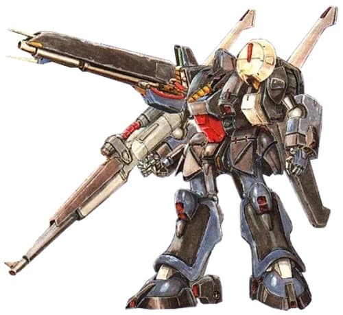 AMX-008B Ga-Zowmn (Gunner Type) — Limited Production Transformable Sniper Mobile Suit (Mobile Suit Gundam Twilight Axis (Manga))
