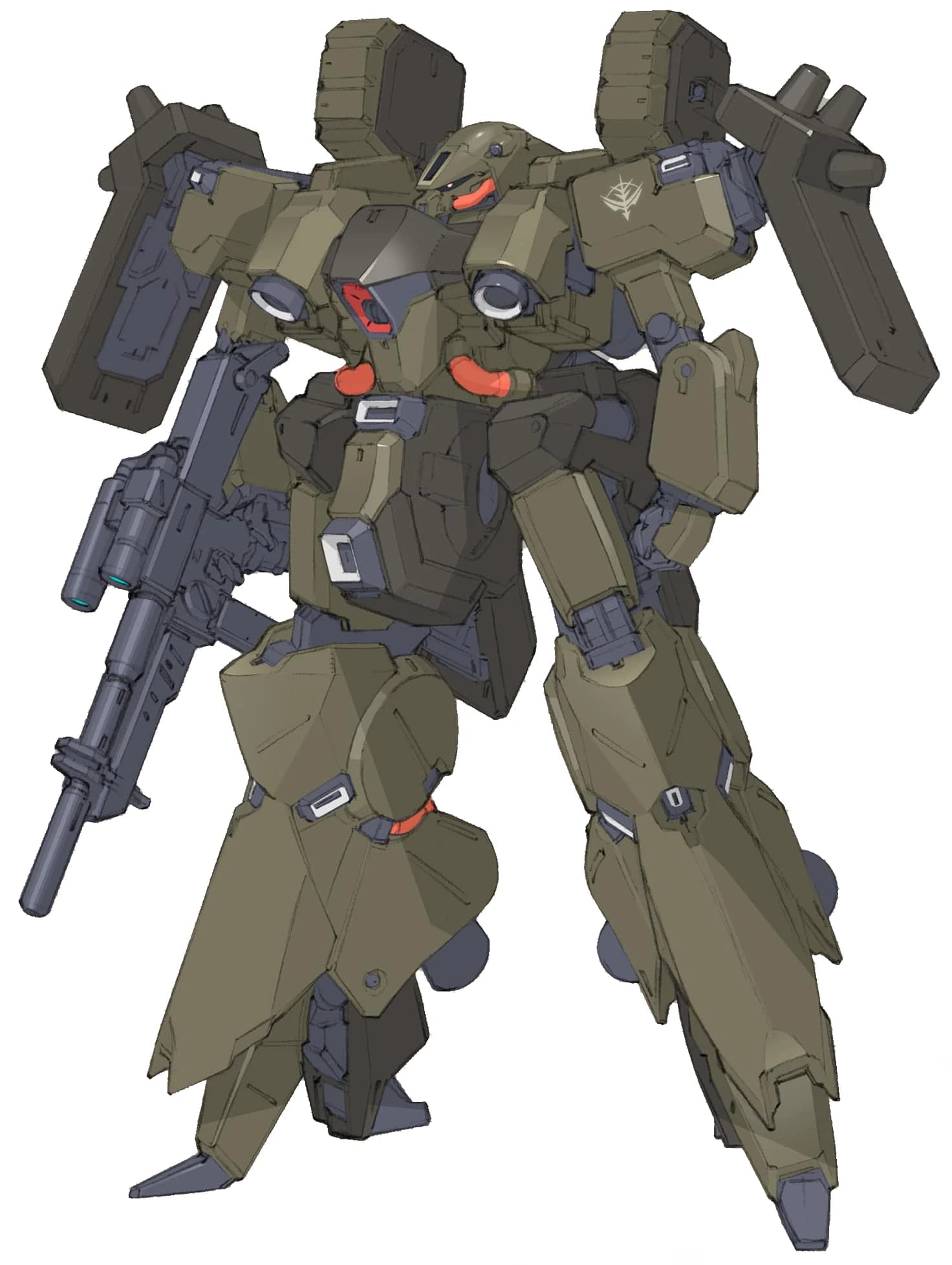 AMX-014R Reben Wolf — Mass Production Quasi-Psycommu Assault Mobile Suit (Advance of Zeta Re-Boot: Gundam Inle)