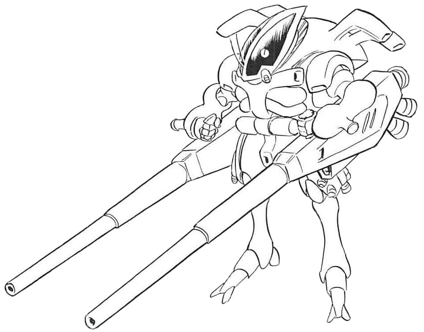 Arana Abijo — Custom Support Space Mobile Suit (Mobile Suit Crossbone Gundam: Steel 7)