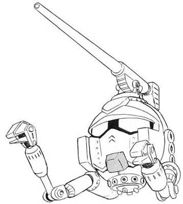 B Gundam — Custom Support Space Mobile Pod (Mobile Suit Crossbone Gundam: Skull Heart)