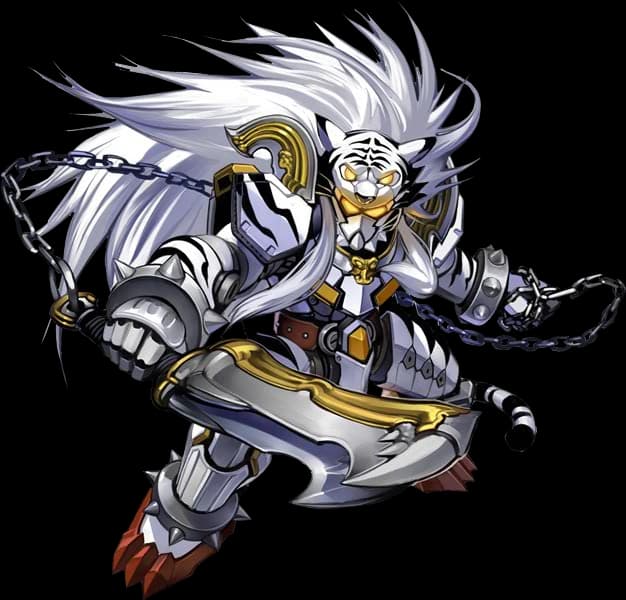 Byakko Gundam — Unmanned Mobile Suit (Fusion Clashes: Gundam Battle-Rave)