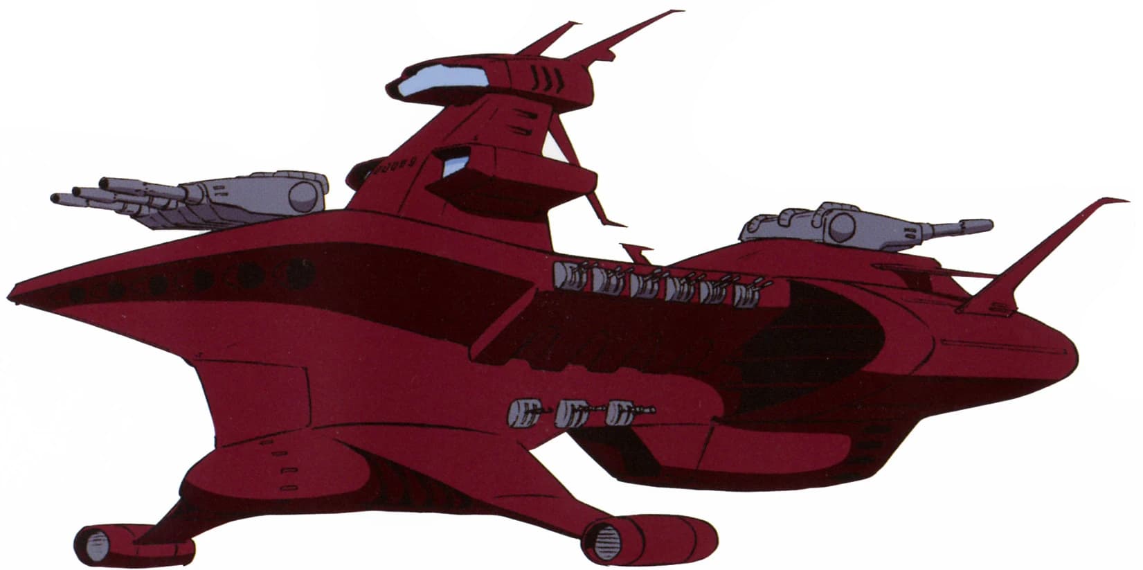 Chivvay-class — Limited Production Commander-use High-Speed Space Heavy Cruiser (Magical Ensign Blaster Mari)