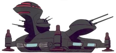Dobday-class — Commander-use Ground Battleship (Mobile Suit Gundam U.C. Hardgraph: IRON MUSTANG)