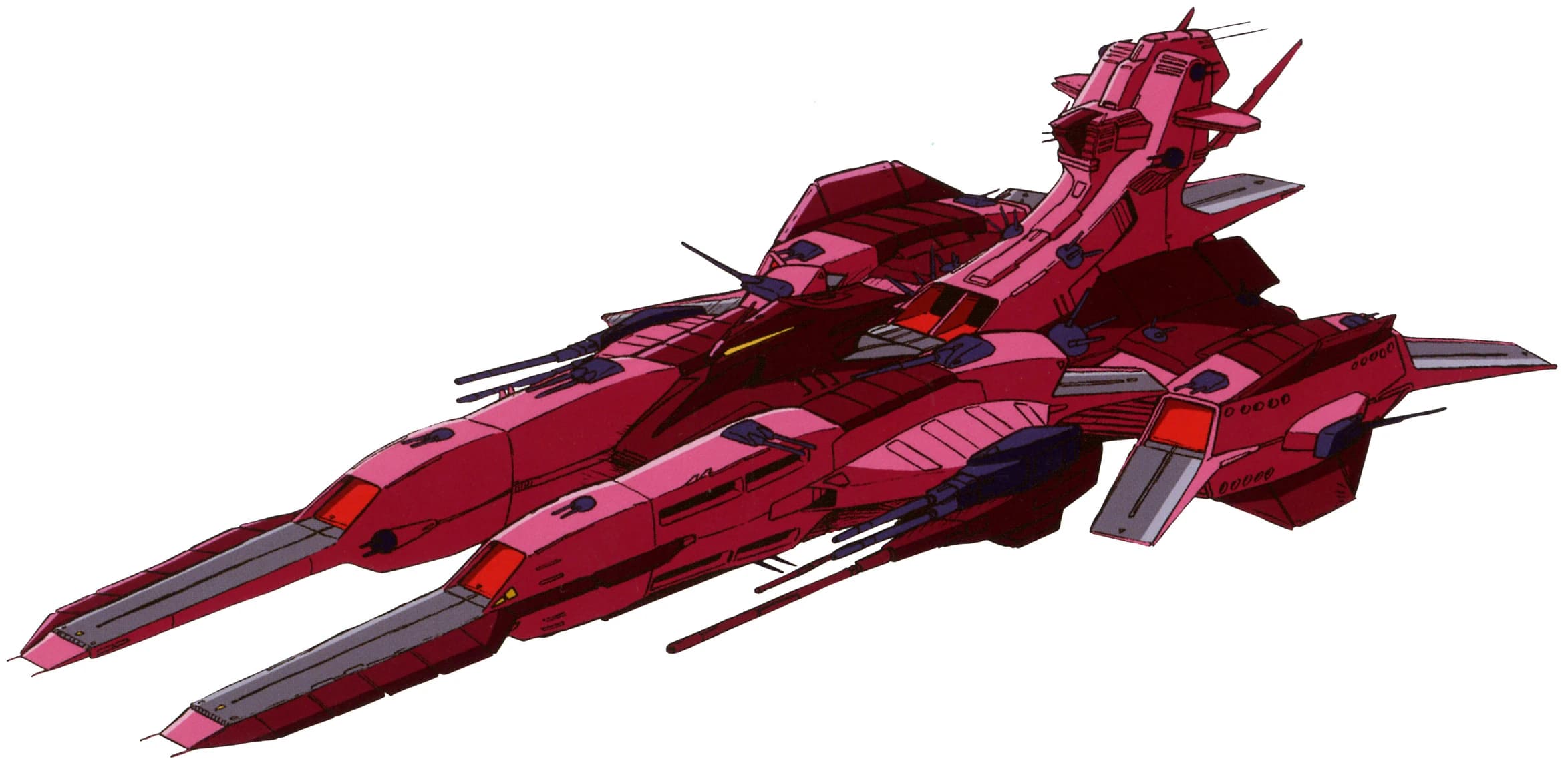 Dogosse Giar-class — Flagship Space Battleship (Mobile Suit Gundam Narrative (Novel))