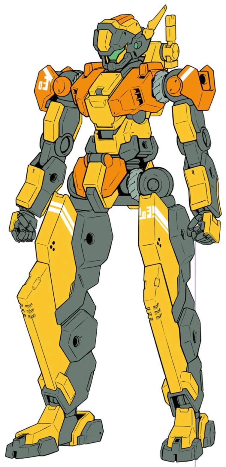 EEA-300 Marzim — Mass Production Training Mobile Suit (Mobile Suit Gundam Eight)