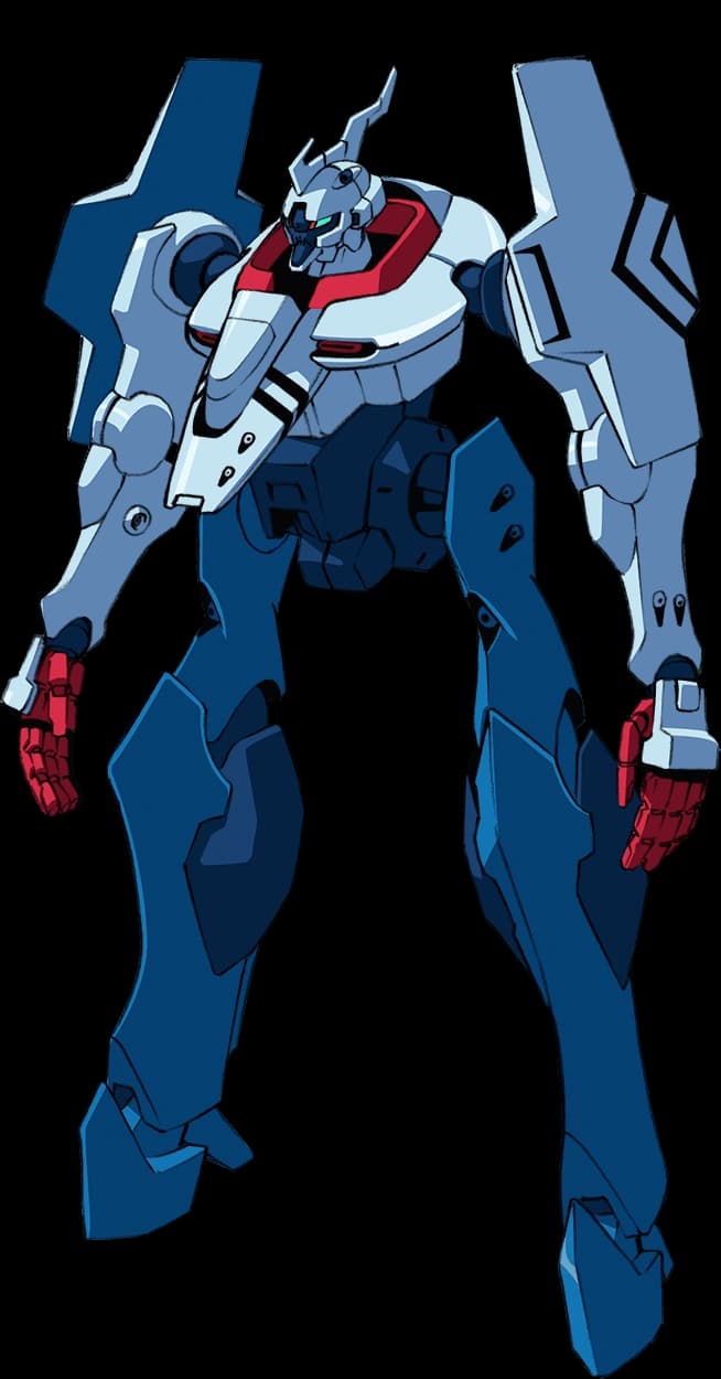 Elf Bull — Prototype Transformable All-Purpose Mobile Suit (Reconguista in G the Movie Ⅱ Bellri’s Fierce Charge)