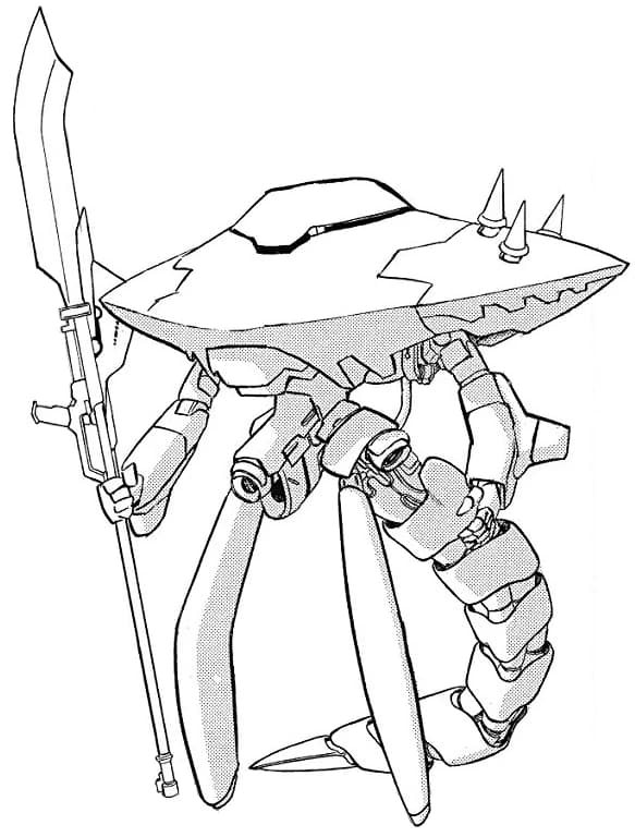 EMA-06 Elegorela — Prototype Transformable Mobile Armor (Mobile Suit Crossbone Gundam)