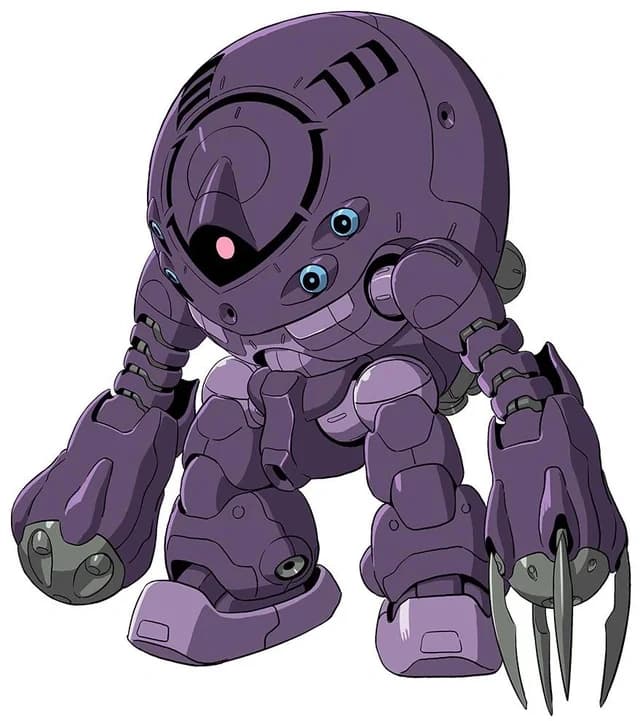 EMS-13 Aggjin — Custom Lunar Mobile Suit (Mobile Suit Moon Gundam)