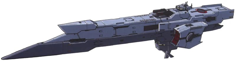 ESF-SC01 Baikal-class — Mass Production Assault Space Cruiser (Mobile Suit Gundam 00 The Movie -A wakening of the Trailblazer-)