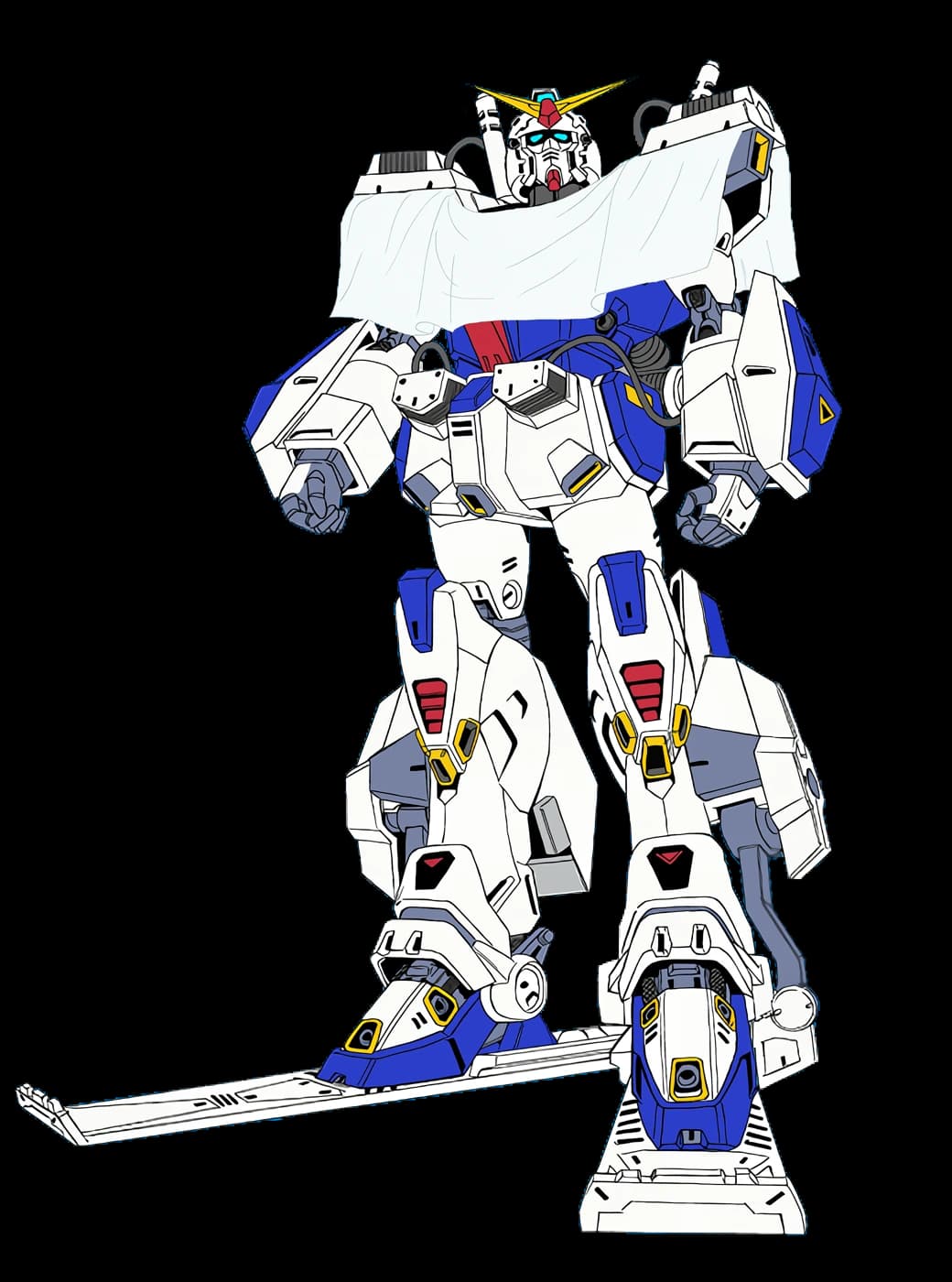 F90C Gundam F90 Coldness Type — Prototype Cold Climate Mobile Suit (F90 A to Z PROJECT)