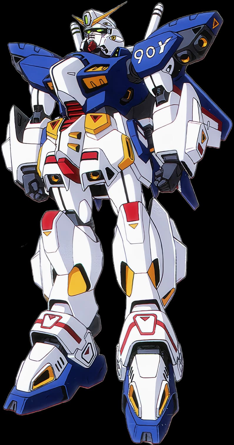 F90IIIY Cluster Gundam — Prototype General-Purpose Mobile Suit (Mobile Suit Gundam Silhouette Formula 91 in UC 0123)