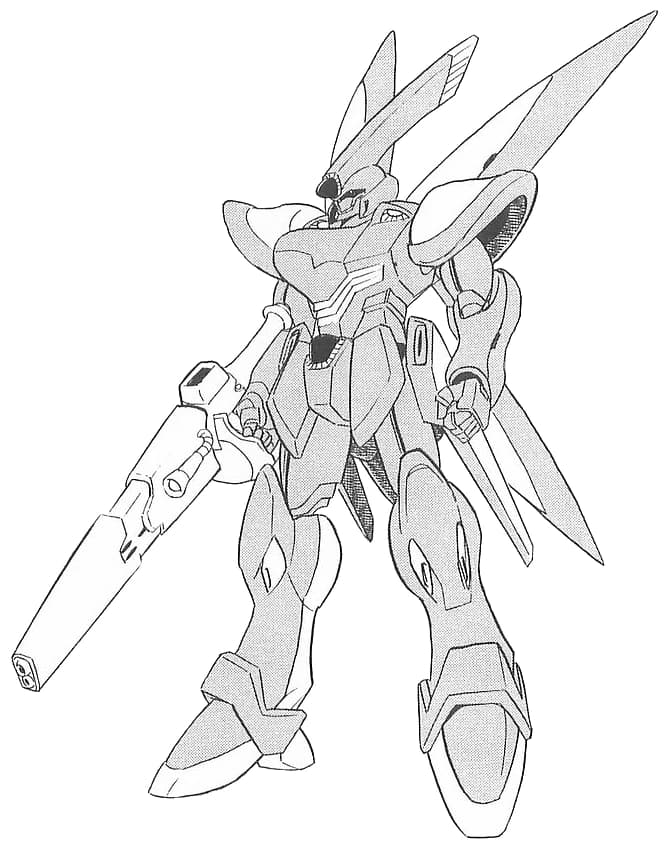 F99 Record Breaker — Prototype High-Mobility Assault Mobile Suit (Mobile Suit Crossbone Gundam: Steel 7)