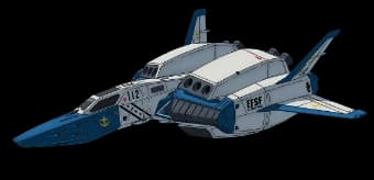 FF-3F Saberfish — Space Fighter (Mobile Suit Gundam: The Origin)